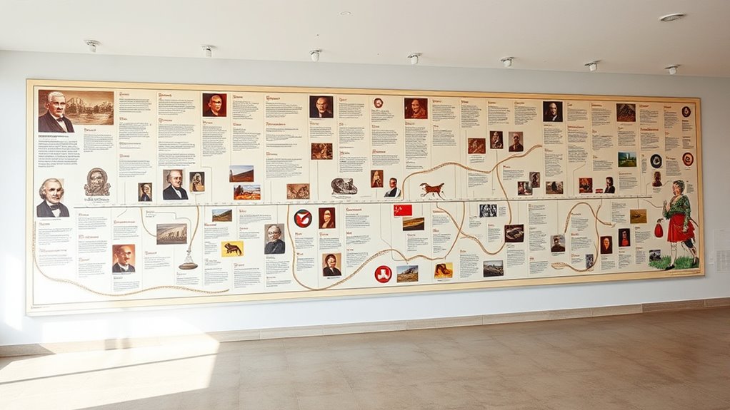 historical timeline poster biographies