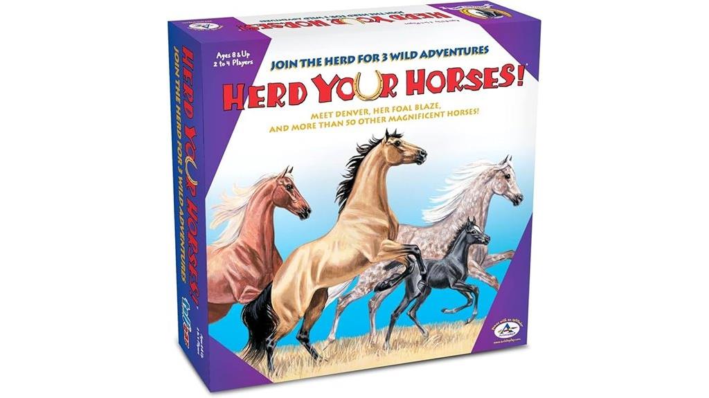 horse herding game