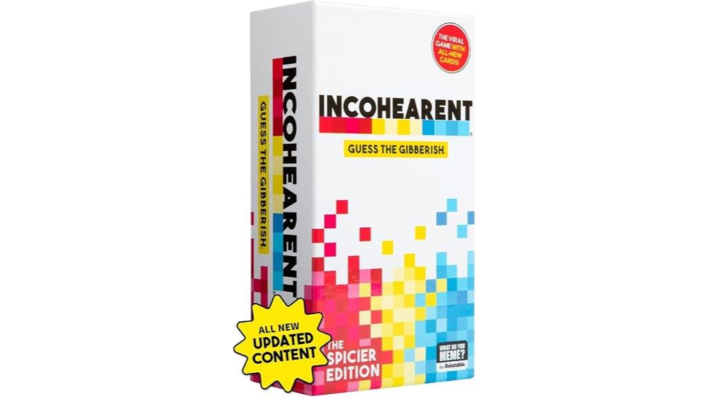 incoherent meme party game