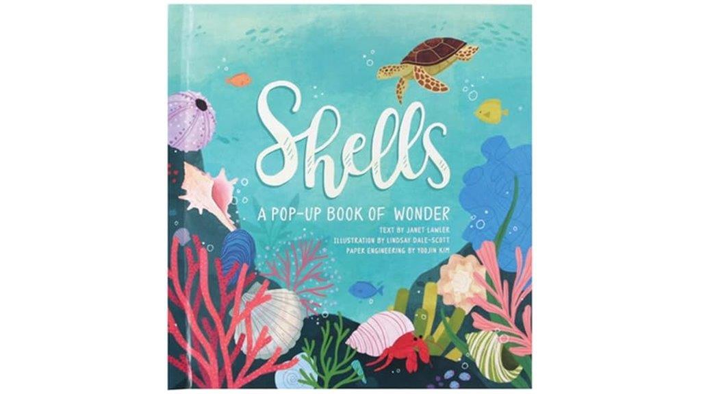 interactive shells pop up book