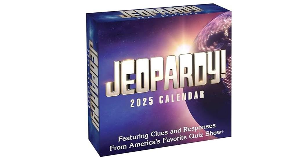 jeopardy 2025 calendar