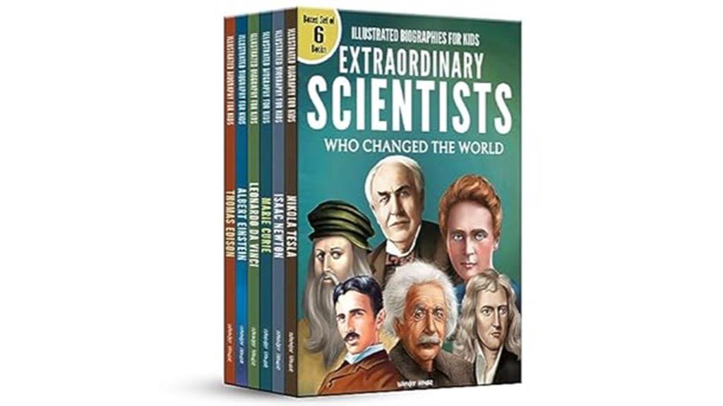 kids illustrated biography series