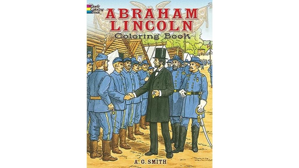 lincoln american history coloring