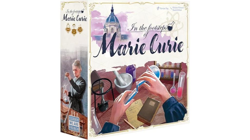 marie curie educational board game