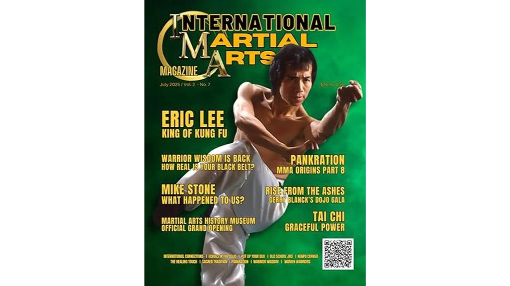 martial arts magazine issue