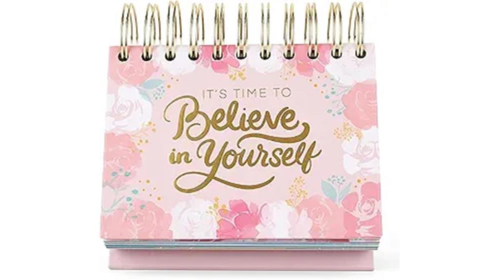 motivational desk calendar