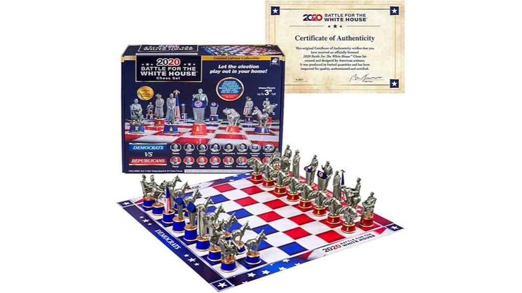 presidential chess board game