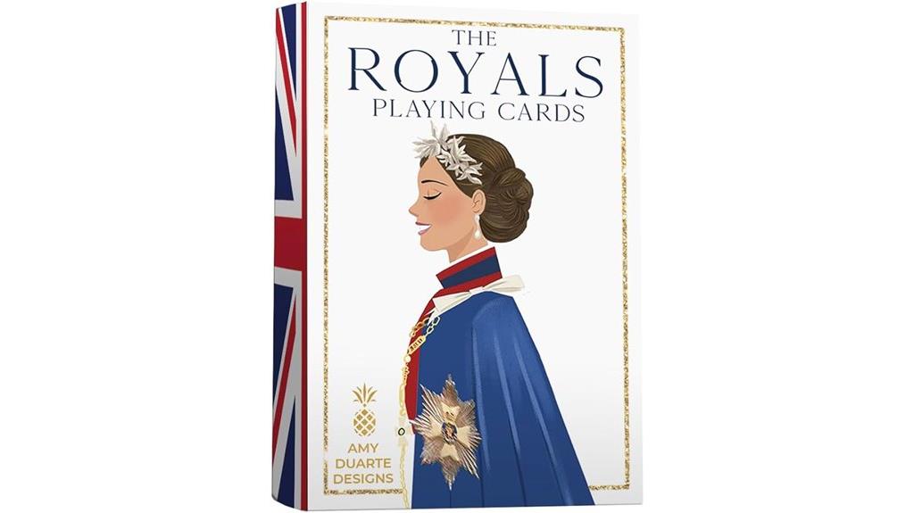 royal themed playing cards