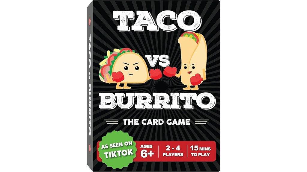 taco burrito card battle