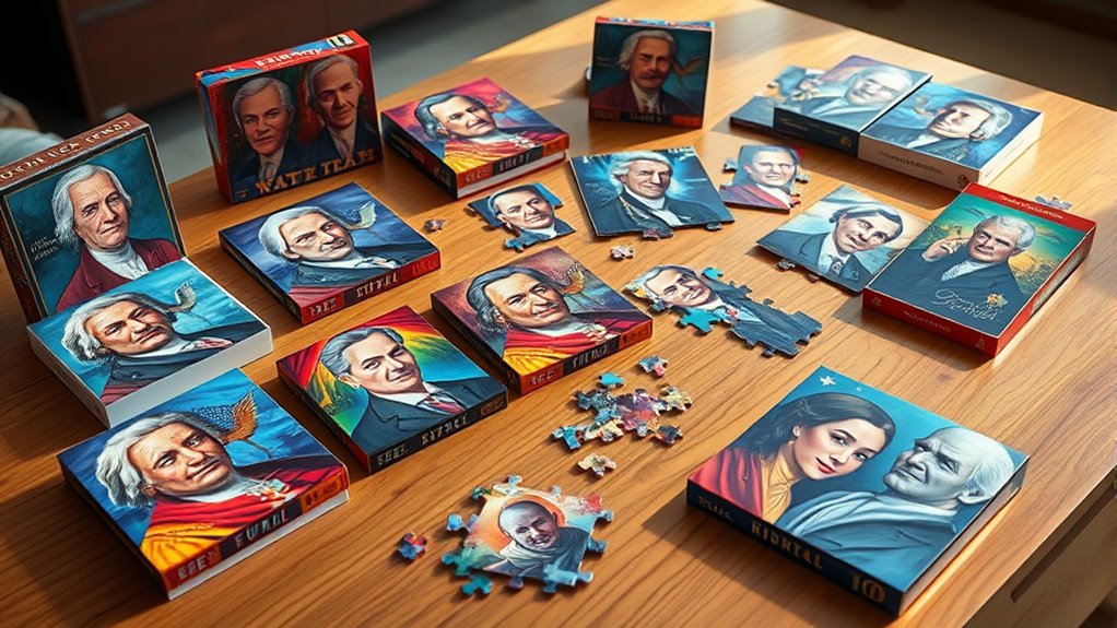 top biography puzzle sets