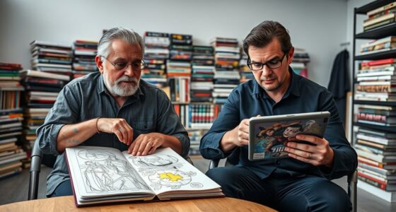 top comic artist biographies