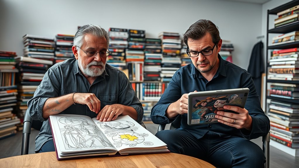top comic artist biographies