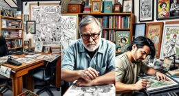 top comic creator biographies