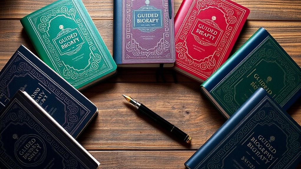 top guided biography notebooks