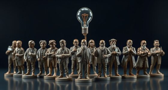 top inventor miniature statues