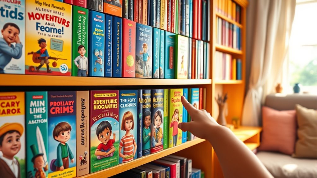 top middle grade biography series