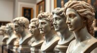 top museum bust replicas