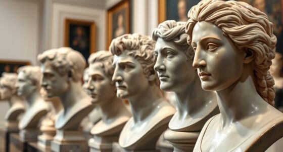 top museum bust replicas