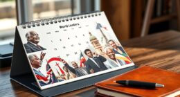 top world leader trivia calendars