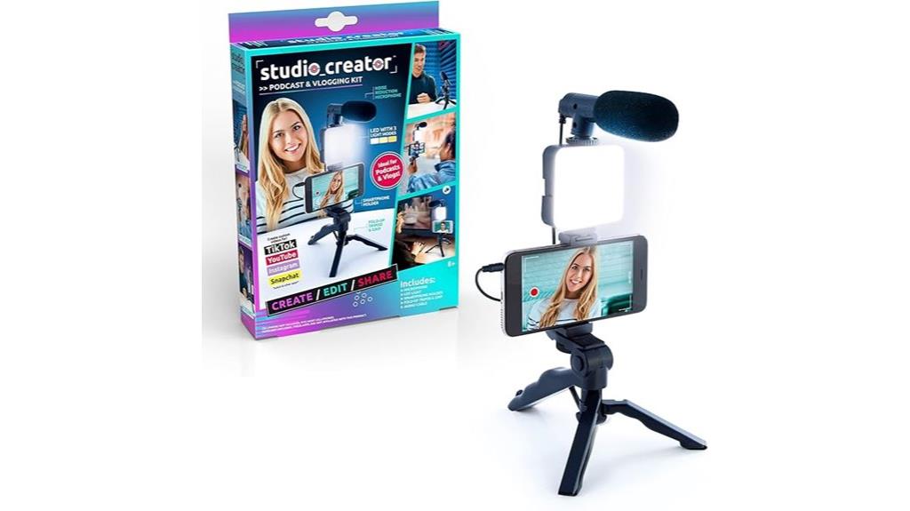 toys podcast vlogging kit