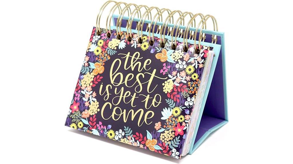undated daily inspirational calendar