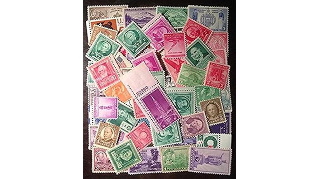 vintage 1930s 1940s us stamps