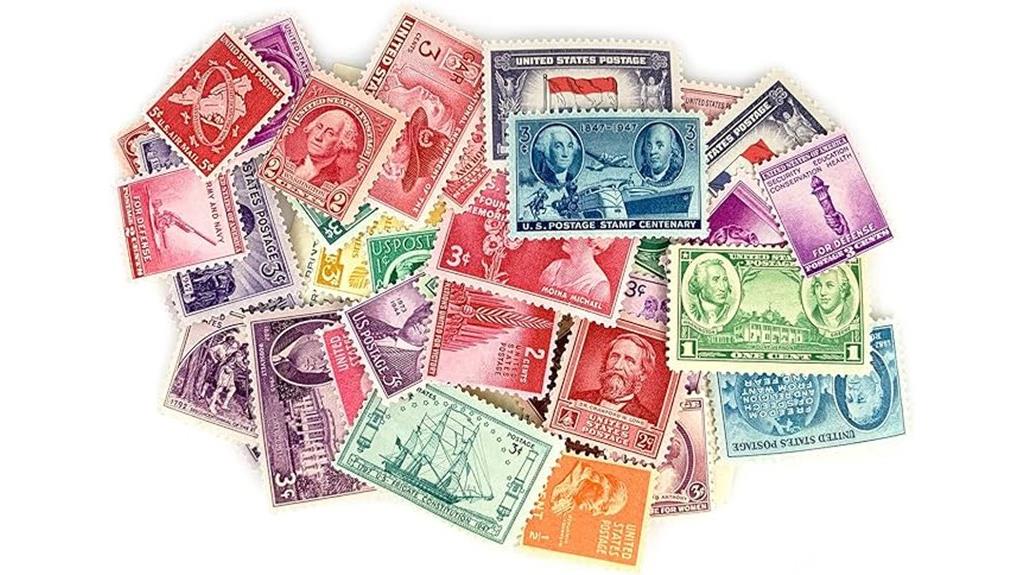 vintage u s stamp collection