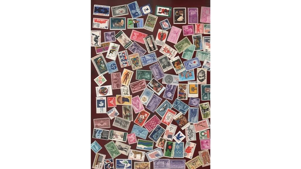 vintage us stamp collection