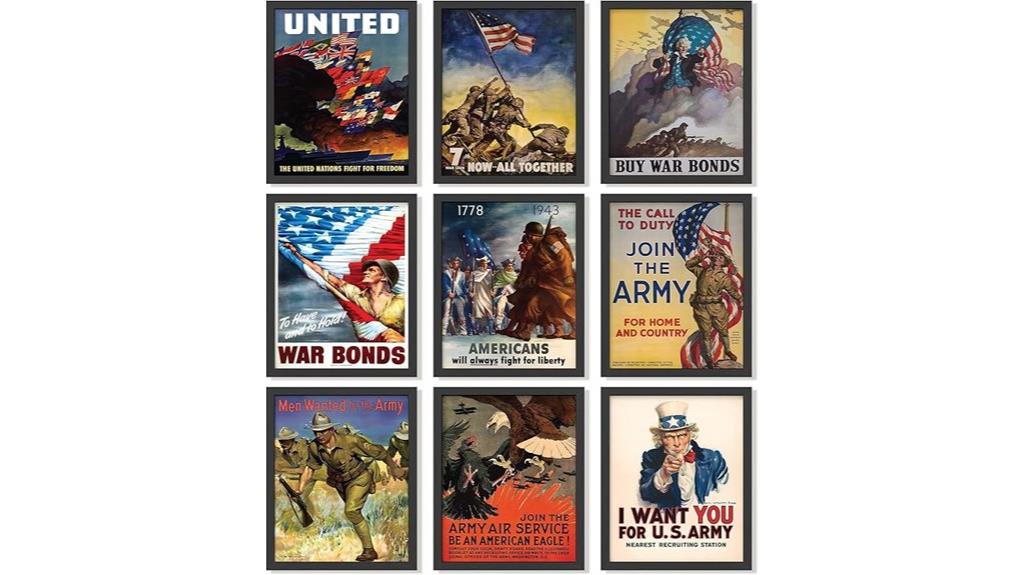 vintage wwii classroom poster