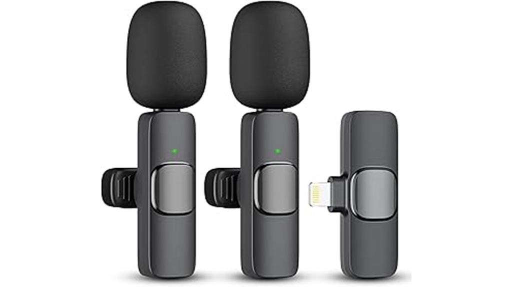wireless lavalier microphone pack