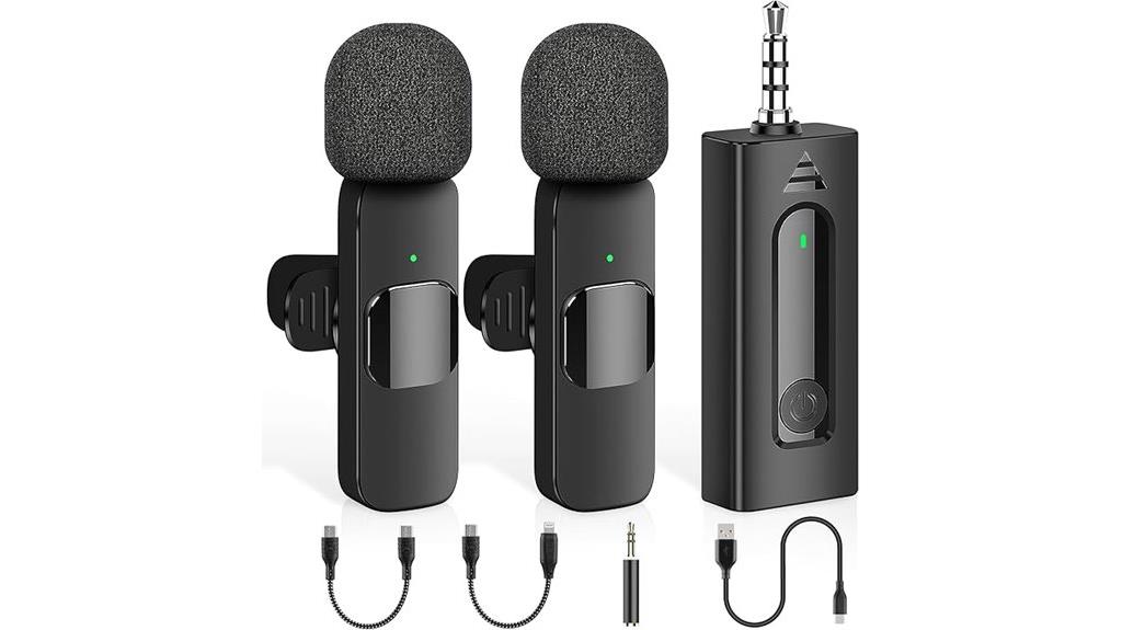 wireless lavalier microphone pack