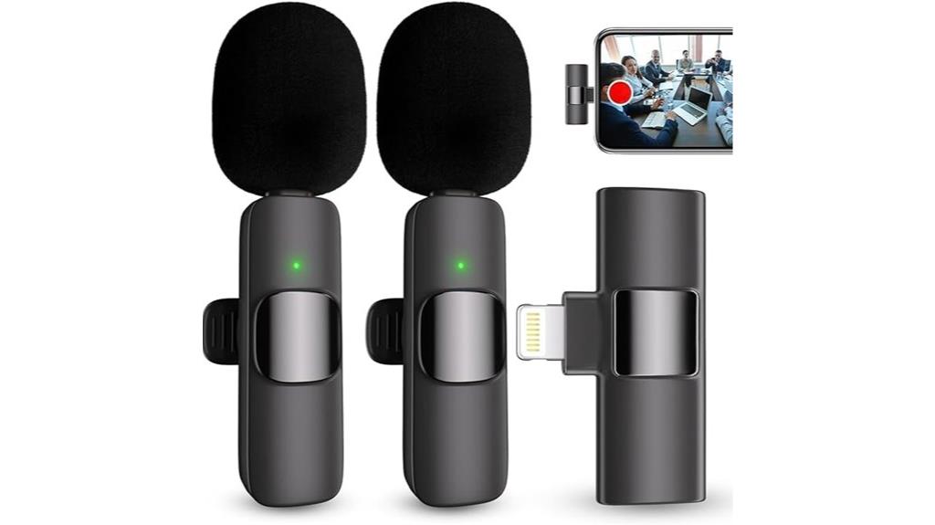 wireless lavalier microphone pack