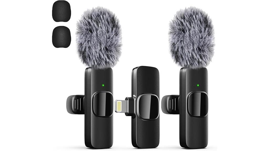 wireless lavalier microphone pack