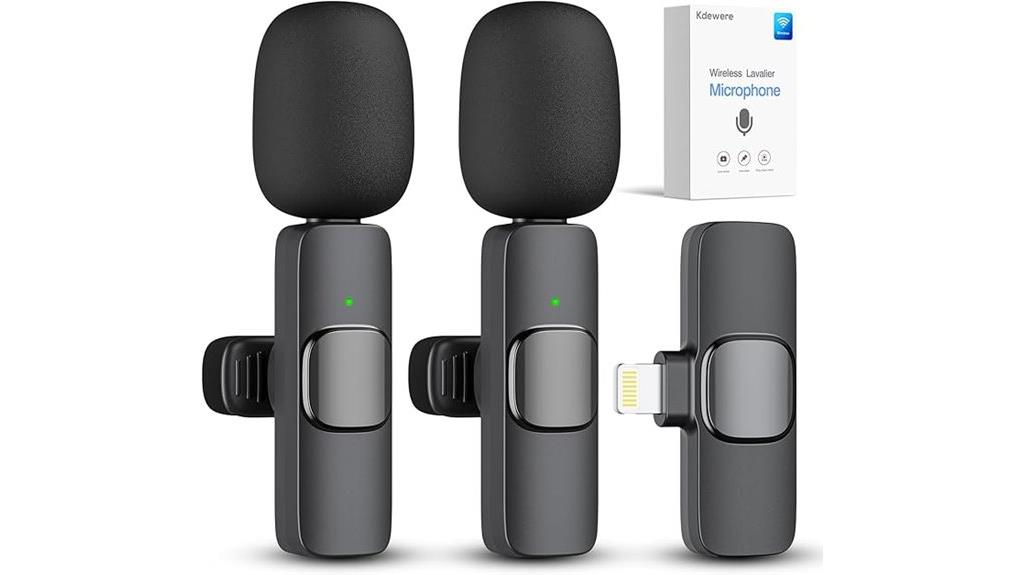 wireless lavalier microphone set