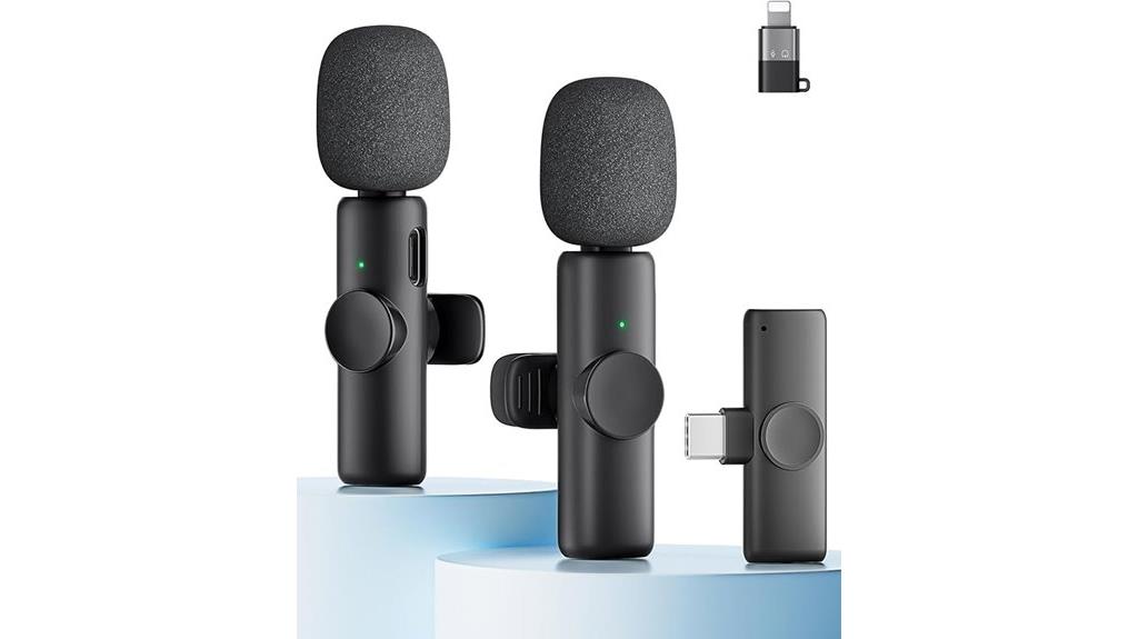 wireless microphone dual pack