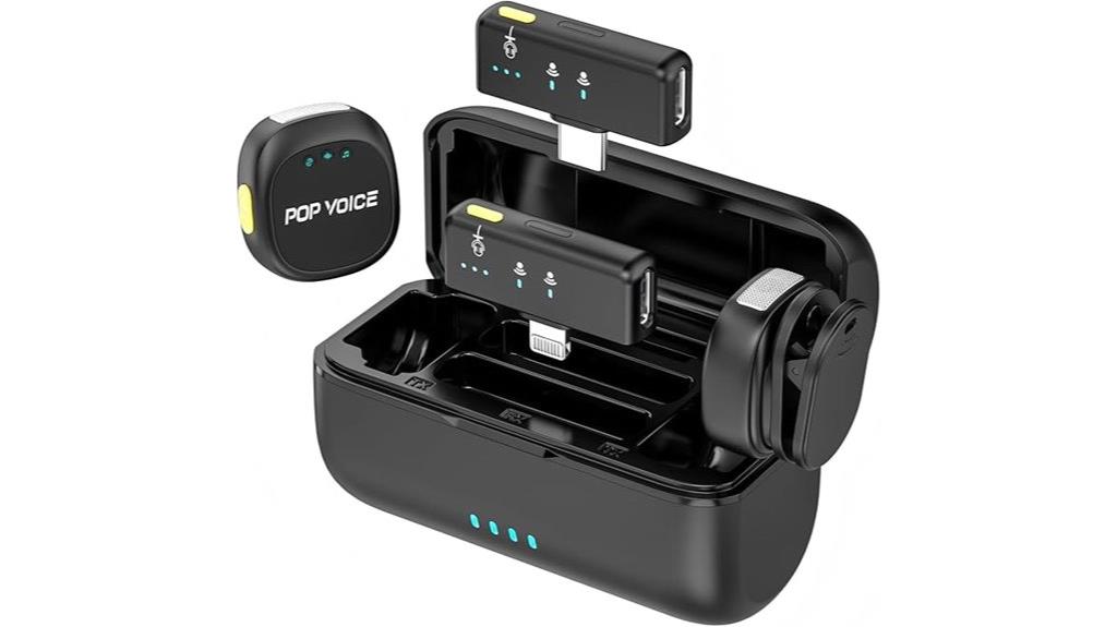 wireless microphone long battery