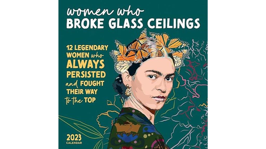women breaking barriers calendar