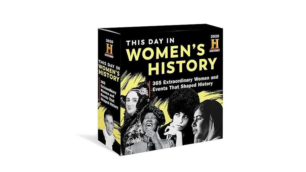 women s history daily calendar
