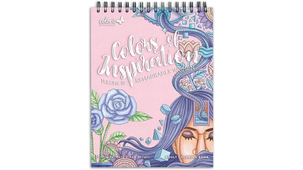 women s inspirational coloring book