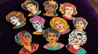 women s trailblazing enamel pins