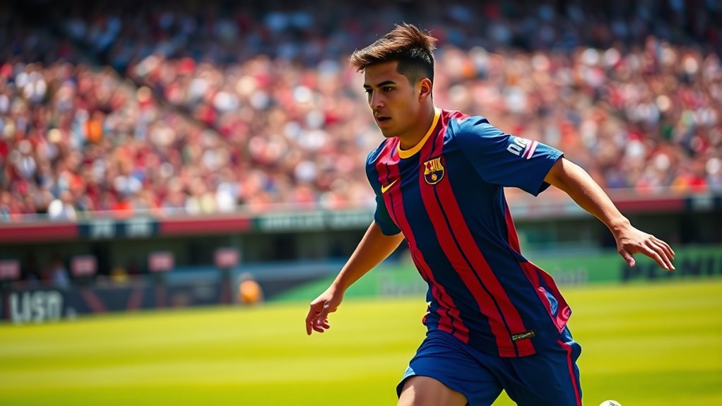 barcelona s young star