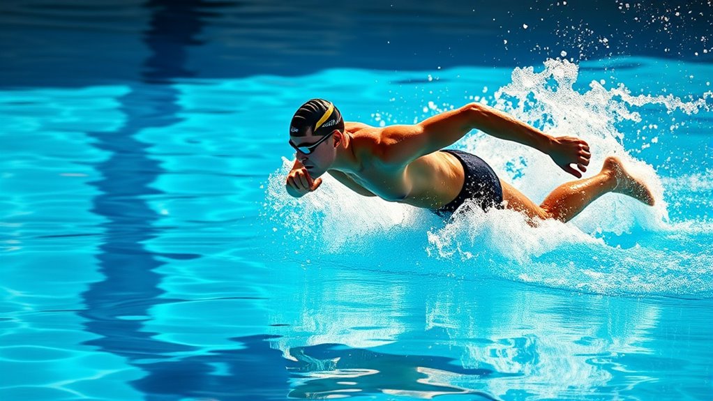 elite swimmer s strategic mastery