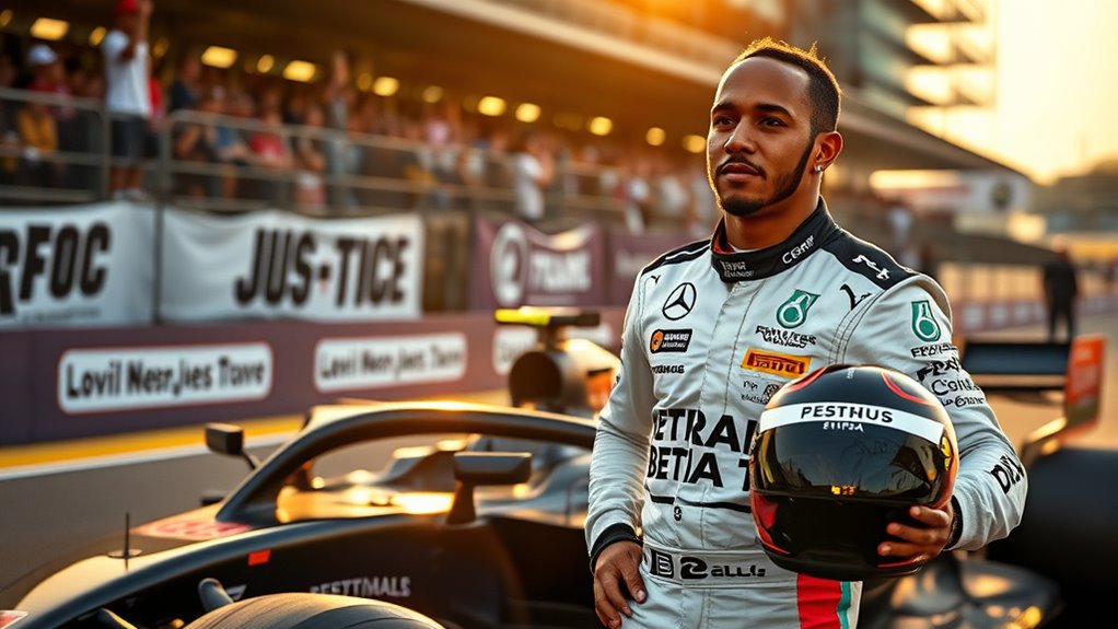 f1 activism and sustainability