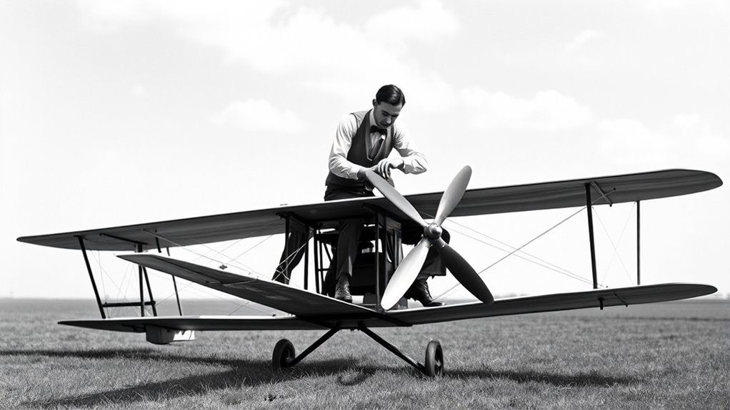 pioneering controlled powered flight