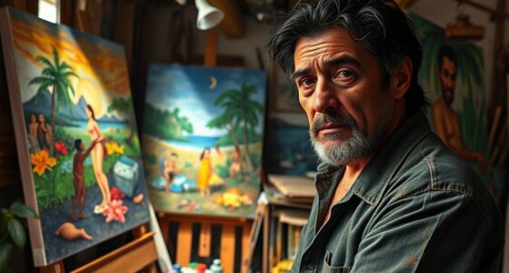 stockbroker turned artist