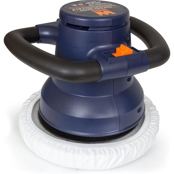 WEN 10PMC 10-Inch Waxer/Polisher in Case with Extra Bonnets