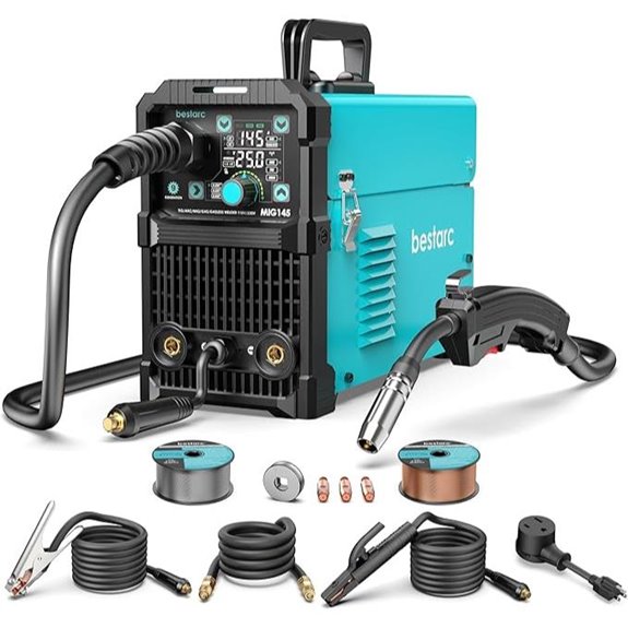 bestarc 145Amp MIG Welder with Multi-Function Features