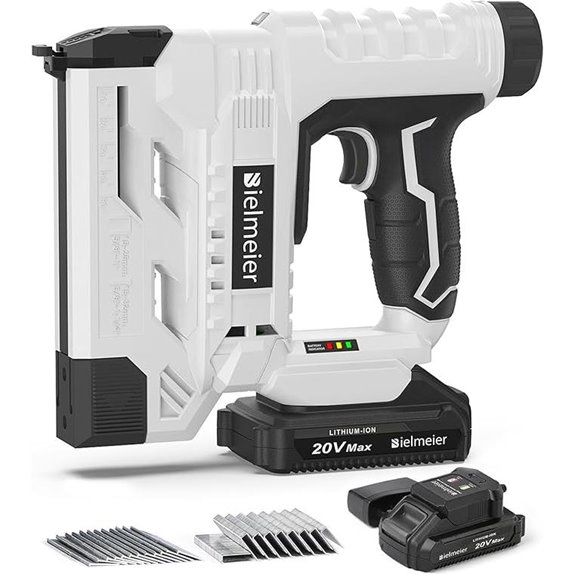 BIELMEIER 20V Cordless Nail & Staple Gun Kit