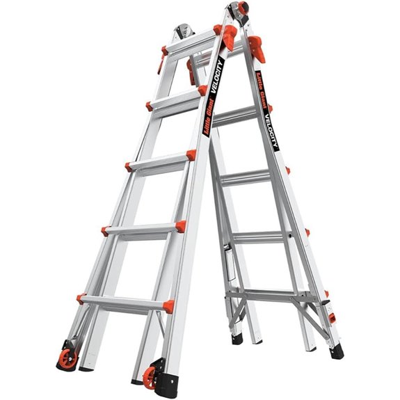 Little Giant Velocity 22-Ft Multi-Position Aluminum Ladder