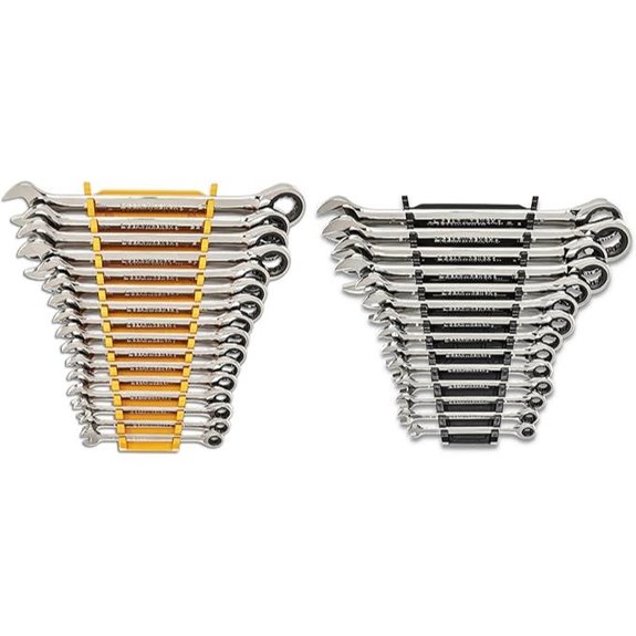 GEARWRENCH 30-Piece SAE/Metric Ratcheting Wrench Set